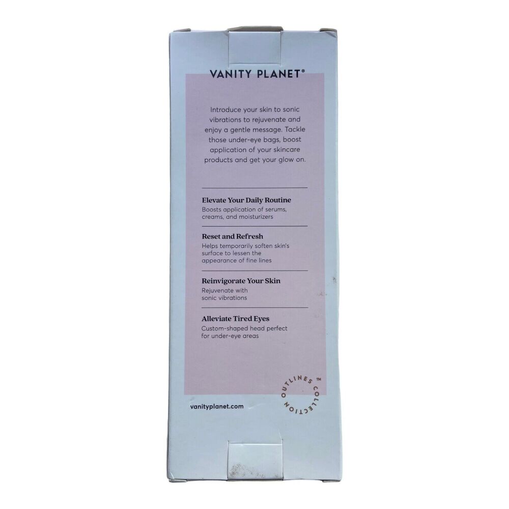 Vanity Planet Serum Booster Face Massager Applicator Sonic‎ Vibrations Skincare - Picture 3 of 7
